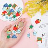 SUNNYCLUE Opaque Resin Cabochons CRES-SC0001-50-3