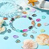 50Pcs 25 Styles Handmade Electroplate Glass Beads EGLA-YW0003-15-5
