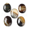 Natural Striped Agate/Banded Agate Cabochons G-H296-01E-2