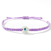 Bohemian Style Glass Beads Braided Bead Bracelets FR5160-9-1