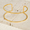 304 Stainless Steel Cuff Bangles for Women PK0821-2-2