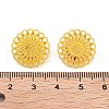 Tibetan Style Shank Buttons TIBE-R179-RG-LF-3