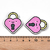 Printed Wood Pendants WOOD-T032-04D-3