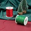 2 Roll Red & Green Waxed Cotton Thread Cords YC-LS0001-01-5