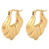 PVD Vacuum Plating 304 Stainless Steel Hoop Earrings EJEW-K259-07G-1