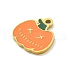 Halloween Theme Ion Plating(IP) 304 Stainless Steel Enamel Charms STAS-M011-03F-2