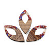 Walnut Wood Pendants FIND-Z050-06B-1