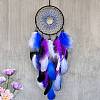 Woven Web/Net with Feather Decorations PW-WG99893-01-2