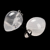 Natural Quartz Crystal Pendants G-M424-02P-08-2