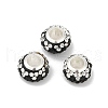 Alloy Rhinestone Clay Pave Beads ALRI-D300-02S-05-1