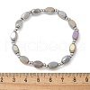 304 Stainless Steel Beads Stretch Breacelets for Women BJEW-M054-01P-03-3