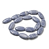 Synthetic Blue Lace Agate Beads Strands G-B071-H02-01-2