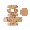 Rectangle Foldable Creative Kraft Paper Gift Box CON-B002-04A-02-3