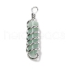 Natural Green Aventurine Big Pendants G-I322-05P-04-2