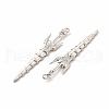 Rack Plating Alloy Big Pendants PALLOY-E025-09P-2