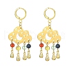 Brass Cloud Chandelier Earrings EJEW-TA00290-1