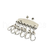 Zinc Alloy Keychain Clasps PW-WG38344-02-1