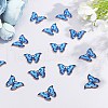 SUNNYCLUE Printed Alloy Pendants with Enamel PALLOY-SC0002-90A-4