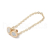 Brass Magnetic Clasps KK-U052-28G-2