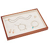 Rectangle Spray Painted Wooden Jewelry Display Trays FIND-WH0152-187A-1