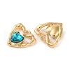 Alloy Crystal Rhinestone Pendants ALRI-M021-04A-2