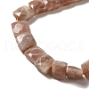Natural Sunstone Beads Strands G-C109-A09-01-4