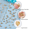 DICOSMETIC 300Pcs 5 Styles CCB Plastic Tube Bails CCB-DC0001-19G-5