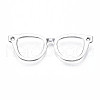Glasses/Spectacles Tibetan Style Alloy Pendants TIBEP-R344-77AS-LF-2