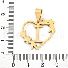 Ion Plating(IP) 201 Stainless Steel Pendants STAS-N103-183G-I-3