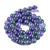 Natural Malaysia Jade Beads Strands G-A146-8mm-C12-4