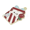 Valentine's Day Alloy Enamel Pendants PALLOY-V001-01A-2