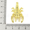 Brass Micro Pave Cubic Zirconia Pendants KK-R159-11G-01-3