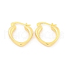 Brass Hoop Earrings for Women EJEW-K286-04G-1