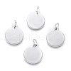 Non-Tarnish 304 Stainless Steel Charms EJEW-L238-02C-P-1