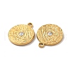 Ion Plating(IP) 304 Stainless Steel Pendants STAS-Q001-22G-3