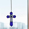 Cross Acrylic Pendant Decorations PW-WG11730-01-4