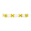 Woven Glass Flower Adjustable Braided Bead Bracelets for Women BJEW-MZ00100-01-5