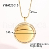 Stainless Steel Geometric Pendant Necklaces for Women RS6771-1-3