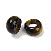 Natural Tiger Eye Finger Rings for Unisex RJEW-C128-01E-4