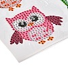 DIY Owl & Butterfly & Insect Diamond Painting Stickers Kits For Kids DIY-O016-10-3