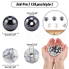 ARRICRAFT 240Pcs 2 Style Synthetic Gemstone Beads G-AR0004-53-2