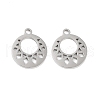 Non-Tarnish 316 Surgical Stainless Steel Charms STAS-C096-11C-P-1