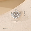 Micro Pave Cubic Zirconia Pendants PW-WGD8CC2-02-1