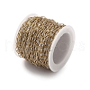 304 Stainless Steel Enamel Cable Chains CHS-R020-02G-09-3