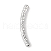 304 Stainless Steel Curved Tube Beads STAS-M071-03A-P-2