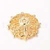 Apetalous Brass Cap KK-O096-21G-1