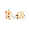 Handmade Lampwork Pendants LAMP-I029-11A-4