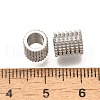 201 Stainless Steel European Beads STAS-S154-03P-2