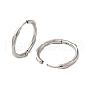 Non-Tarnish 304 Stainless Steel Hoop Earrings EJEW-P177-P-27-2