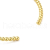 Brass Micro Pave Clear Cubic Zirconia Cuff Bangles BJEW-E095-03G-3